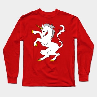 Medieval Unicorn Long Sleeve T-Shirt